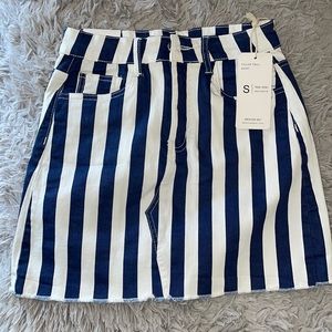 Color Twill Skirt